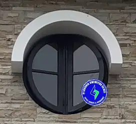 Pintu upvc anti rayap
