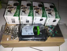 Paket CCTV 4 kamera komplit