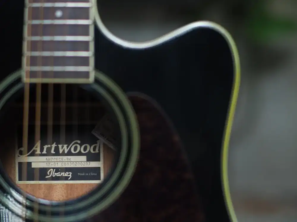 Gitar top solid ibanez artwood