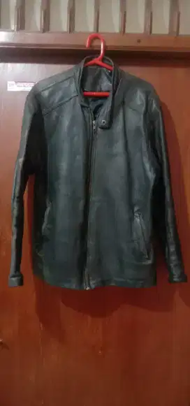 Jaket kulit size M