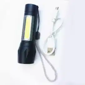 Senter mini zoom cas ulang