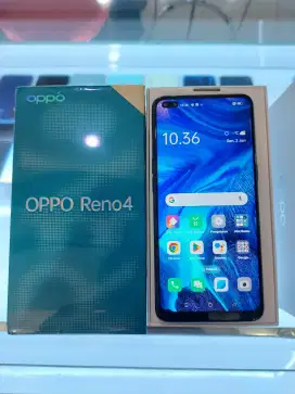 Jual Hp 2Nd Second Oppo RENO 4 Ram 8/128GB Resmi Minus LCD Baru Ganti