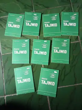 BORONGAN 8 BUKU BARU PELAJARAN TAJWID