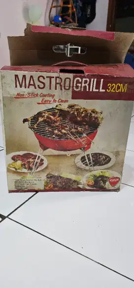 Mastro Grill 32cm alat panggang BBQ sate Maslon Maspion