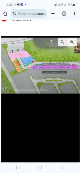 Dijual rumah 2 lantai cendana essence tahap 3