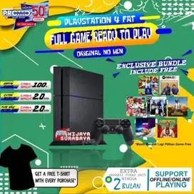 PS4 FAT ORIGINAL - FW 11.00 2TB 2000GB Ready Stok di Wijaya Games