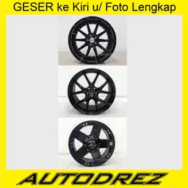 Velg Ring 20 R20 PCD 5x114 Lubang 5 Hitam Alphard Innova Lexus Honda