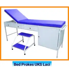 Bed Prokes Laci Ranjang Meja Dipan Periksa Pasien UKS Rumah Sakit IGD