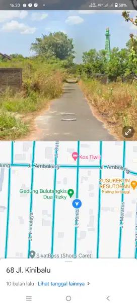 Dijual Tanah Mesjid Agung Banjarbaru