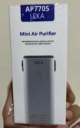LEKA AP7705 Mini Air Purifier - Portable HEPA Filter Ion Negatif Anion