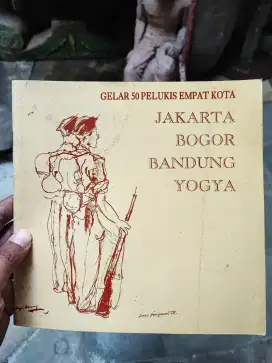 Buku Jadul Katalog Pameran Lukisan thn 1995