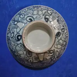 Chinese Blue and White Porcelain Bowl 16cm