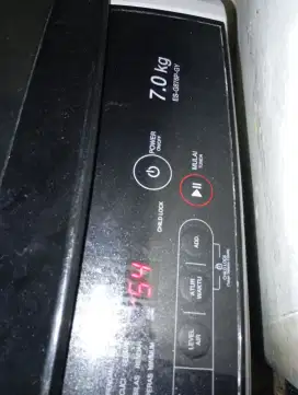 Mesin cuci sharp otomatis 1 tabung 7kg ES-G876-PGY