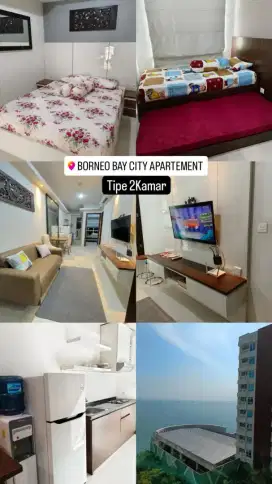 Disewakan Harian Unit Apartement Borneo Bay