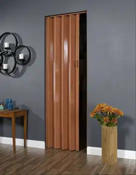 Folding Door PVC, penyekat, pemisah ruangan. Pintu lipat pvc. Tigadara