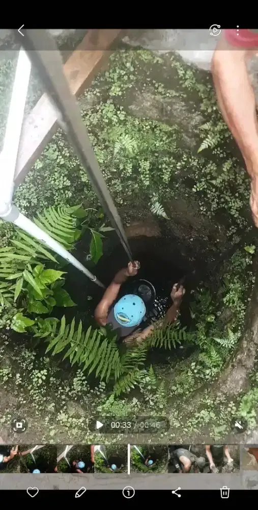 Jasa kuras sumur