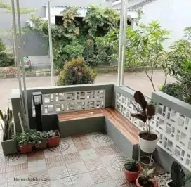 Jasa pembuatan taman kering