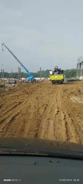 Sewa crane kapasitas 5 ton, 15ton dan steel plate