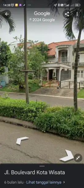 Dijual Rumah/ Tanah Kota Wisata Cibubur, Pesona Amerika