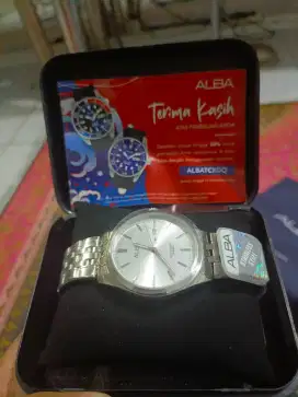 Jam Tangan Pria Alba AJ6177X1 Kondisi Baru