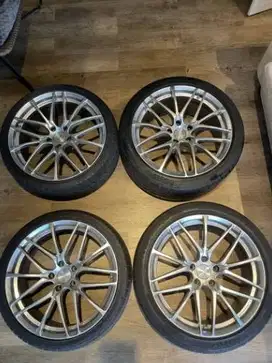 Velg Breyton Fascinate R20 8,5 - 10 Hyper Silver Plus Ban