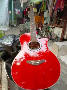 Gitar Akustik Premium Yamaha Apx 500 ll Merah