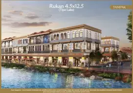 Dijual ruko lau pa sat pik2 lake view