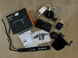 Sony A6300 Fullset - Jual Cepat, Banyak Bonus.