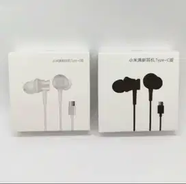 Headset Xiaomi Tipe C Original 100% Earphone Handsfree Xiaomi Tipe C