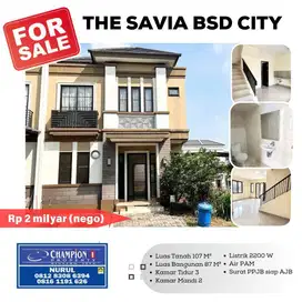 Rumah 2Lantai Dalam Cluster Savia Nusaloka Bsd City