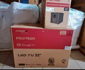 Google TV Polytron Soundbar subwoofer