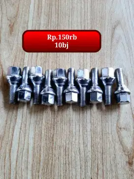 Baut roda MERCY atau BMW.  Kondisi BARU dan BEKAS
(Ukuran ada difoto)