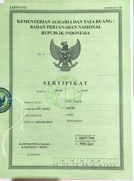 Dijual Tanah Pekarangan