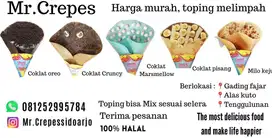 Jaga stand mr.crepes gading fajar