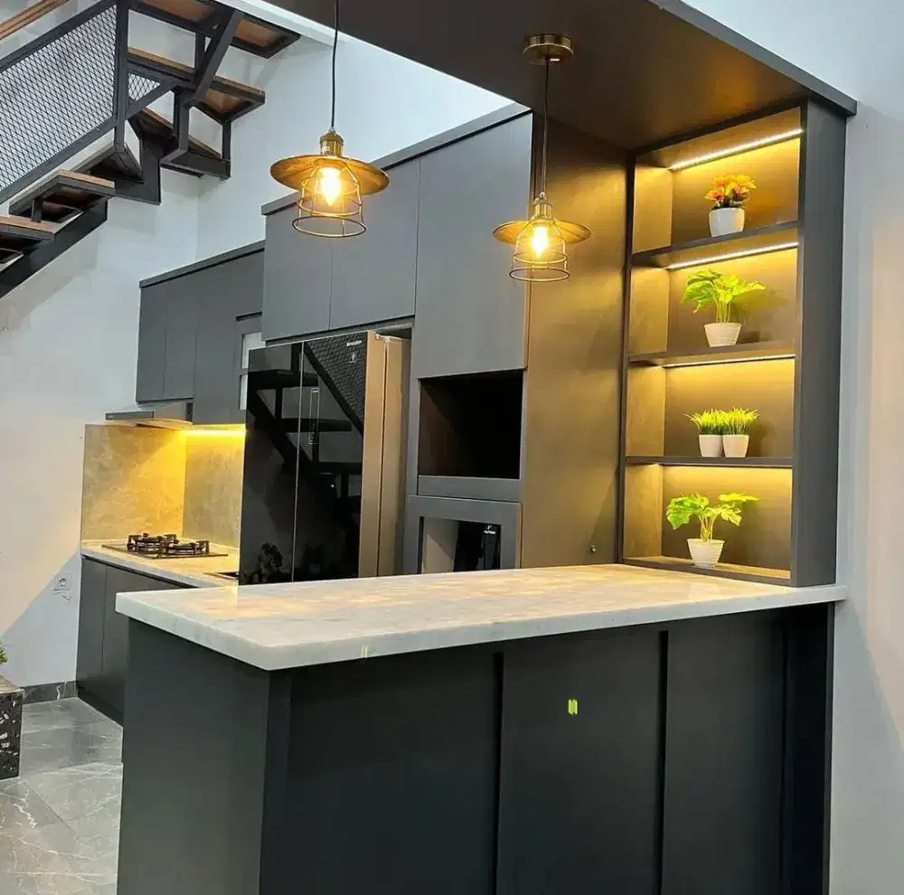 Kitchenset kamarset backdrop TV dll custom