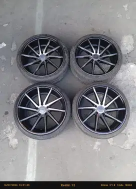 Velg bmw vossen r19 5x120 lbr8,5/9,5 et35/32 sepaket ban