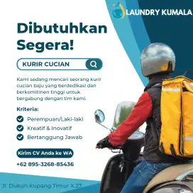 Kurir Antar Jemput Cucian Baju Laundry