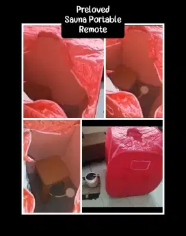 Terapi kesehatan Sauna Portable Remote