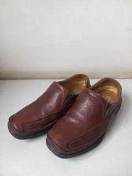 Sepatu Kulit Pria GETS Pemakaian 30% [Preloved]