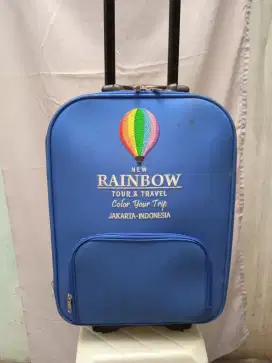 Koper Troli Troley Roda Biru 21 inch