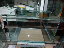 Aquarium 50x30x30 baru