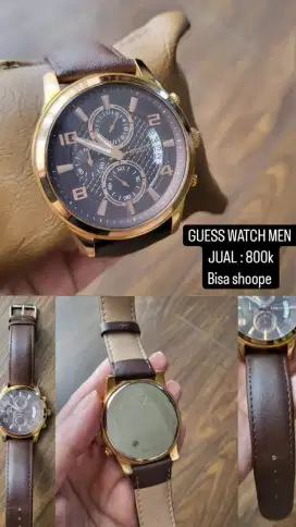 Jam tangan pria merk guess watch men