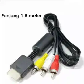 kabel AV/RCA untuk PS2/PS3