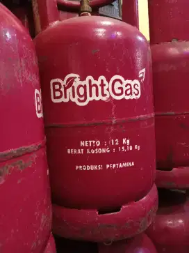 Gas 12 kg pink tabung dan isi