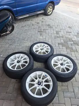 Dijual ring 17 sparco bye oz,veleg aman dan plus ban