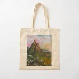 Tote bag kanvas lukis murah