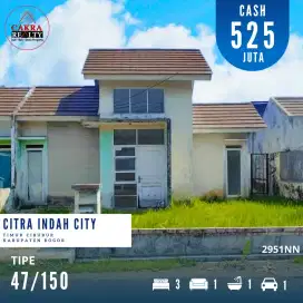 Rumah Murah tanah luas di citra indah city