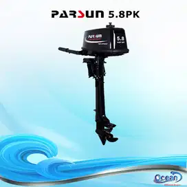 Mesin Tempel Perahu Outboard Motor Parsun 5.8PK Perahu Karet/fiber