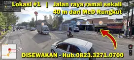 Toko bersebelahan McDonald - Rungkut Disewakan Cepat & Murah