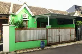 Rumah hijau asri dekat Brimob RTM Kelapa Dua Tugu Cimanggis Depok